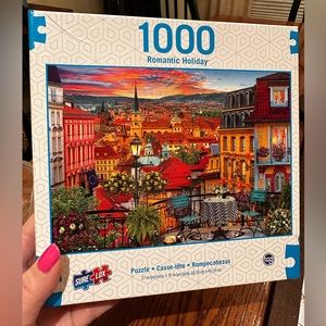 TCG Romantic Holiday 1,000pc Jigsaw Puzzle, Excellent Condition!